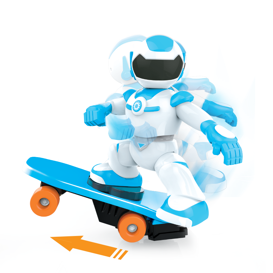 Đồ Chơi Robot Trượt Ván Skateboard Điều Khiển Từ Xa VECTO VT2400B