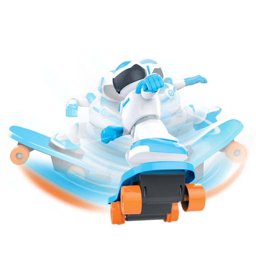 Đồ Chơi Robot Trượt Ván Skateboard Điều Khiển Từ Xa VECTO VT2400B