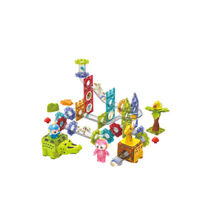 104-piece animal magnetic puzzle STEAM toy PEEK A BOO PAB045