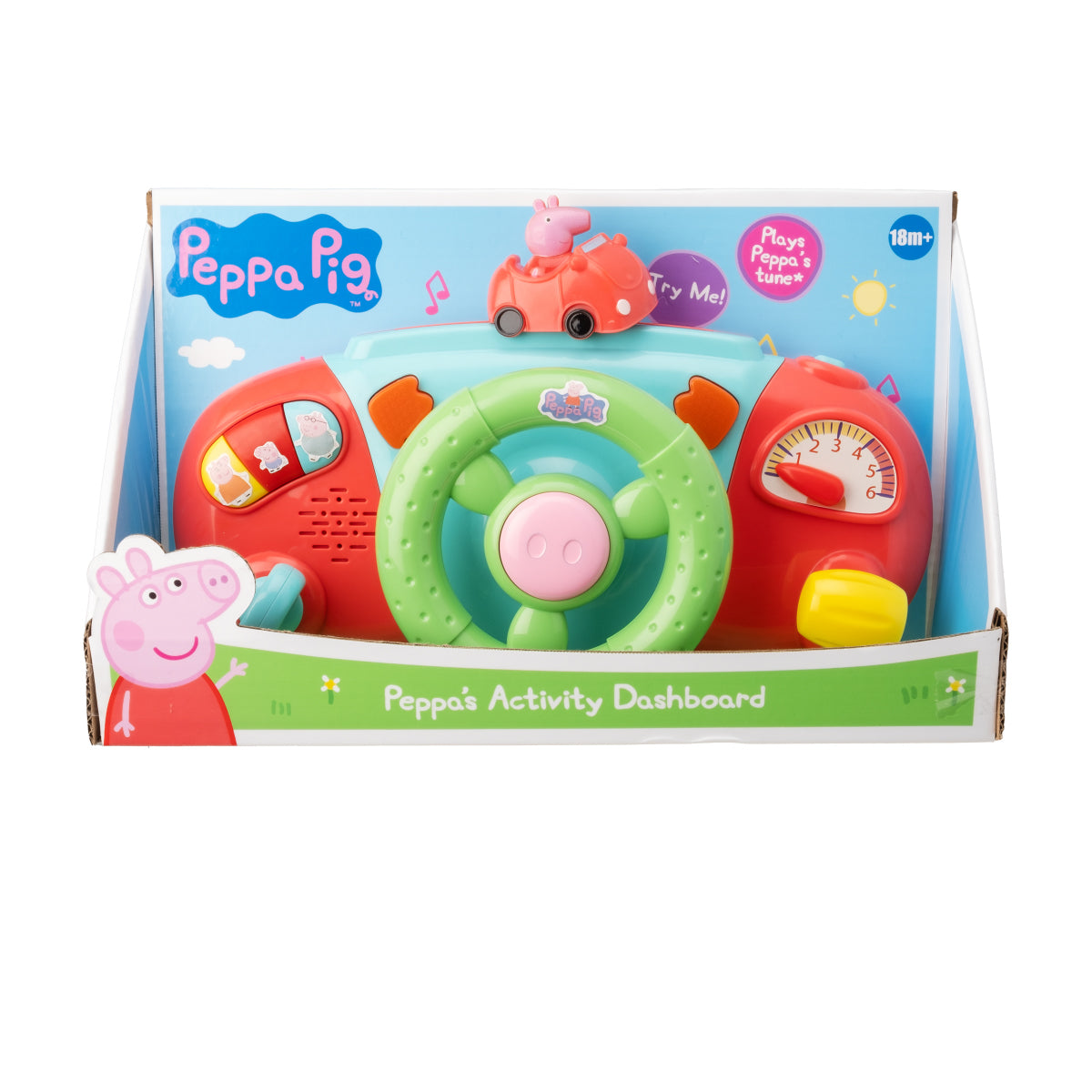 Đồ Chơi Tay Lái Ô Tô Cỡ Nhỏ Peppa Pig 1500027