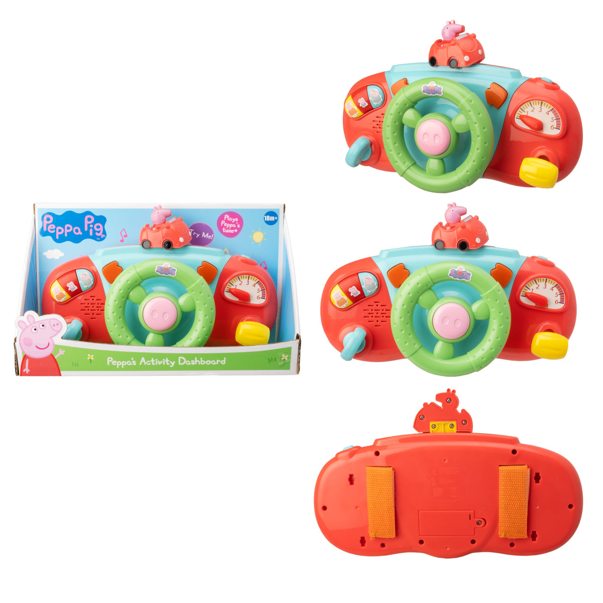 Đồ Chơi Tay Lái Ô Tô Cỡ Nhỏ Peppa Pig 1500027