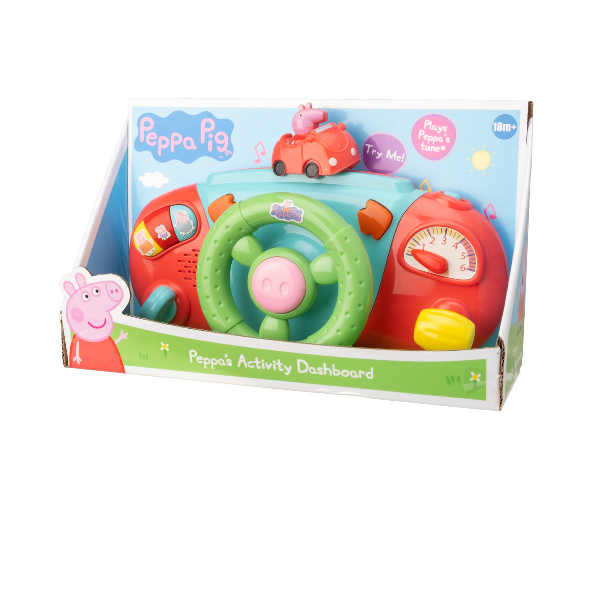 Đồ Chơi Tay Lái Ô Tô Cỡ Nhỏ Peppa Pig 1500027