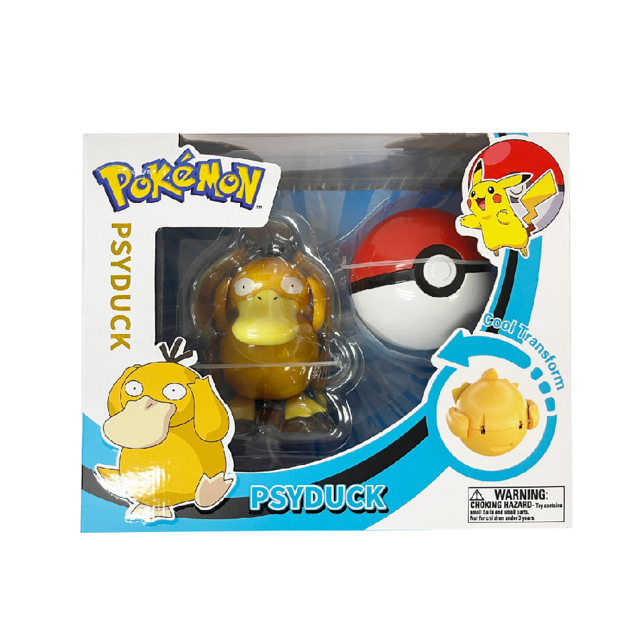 Đồ Chơi Trẻ Em Bóng Pokemon Biến Hình: Vịt Psyduck POKEMON TOYS ZC8914E