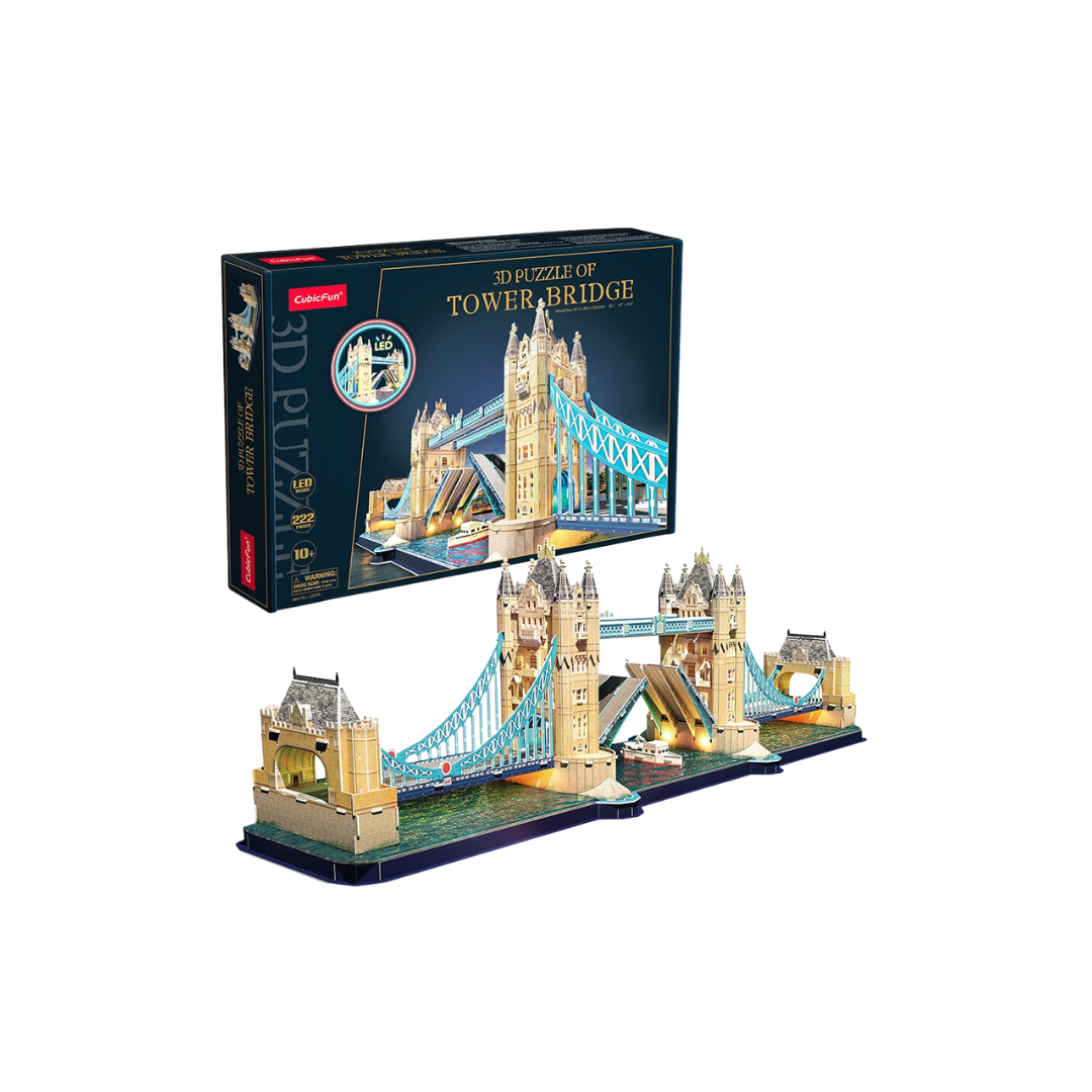 Đồ chơi trẻ em xếp hình 3D có đèn LED: Cầu Tháp London PUZZLES L531H