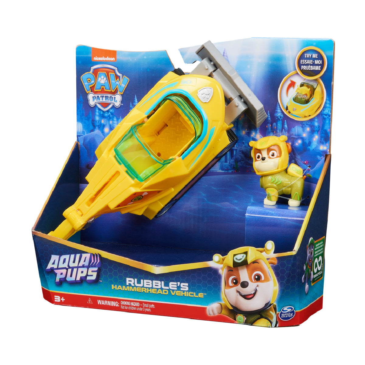 Đồ Chơi Xe Cứu Hộ Aqua Pups Rubble Paw Patrol 6066158