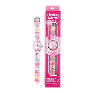 Đồng Hồ Clever Watch - Kitty Pinky Hồng Clever Hippo WG01