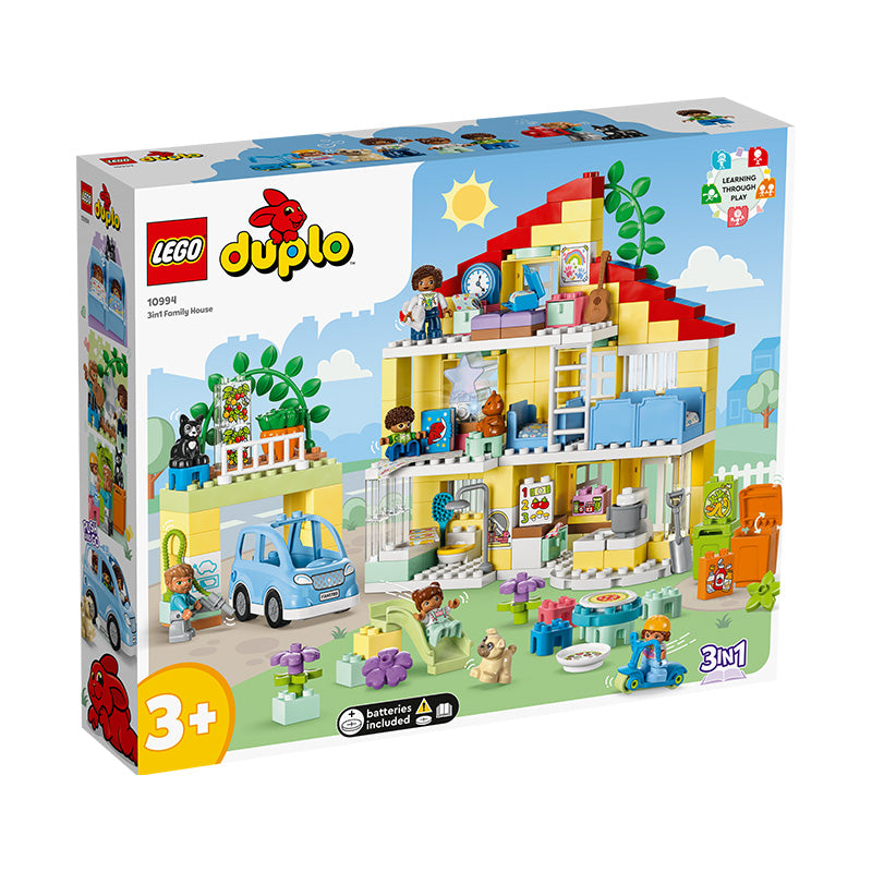 Đồ chơi lắp ráp Ngôi nhà gia đình 3 trong 1 LEGO DUPLO 10994