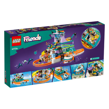 Đồ chơi lắp ráp Tàu cứu hộ sinh vật biển LEGO FRIENDS 41734