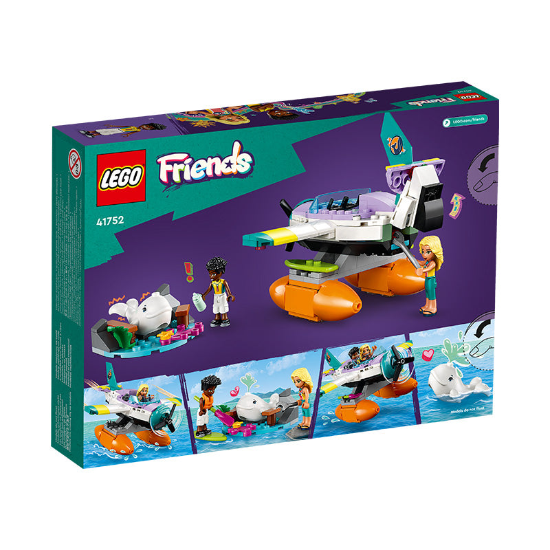 Đồ chơi lắp ráp Máy bay giải cứu sinh vật biển LEGO FRIENDS 41752