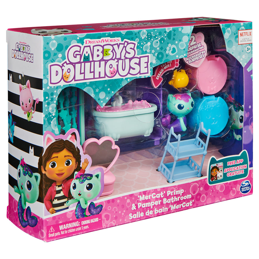 Gabby Room - Mer Cat Bathroom GABBY DOLLHOUSE 6062036