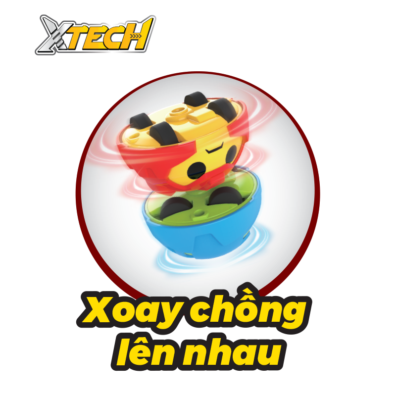 Đồng hồ con quay ma thuật Cam Trắng XTECH X301003