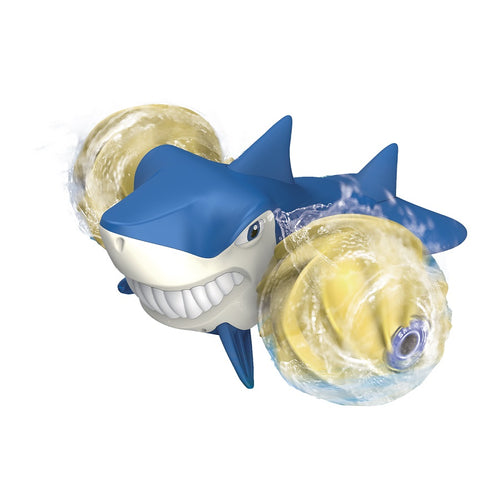 Shark car toy that swims in water/ runs on land (yellow) VECTO VT16A01