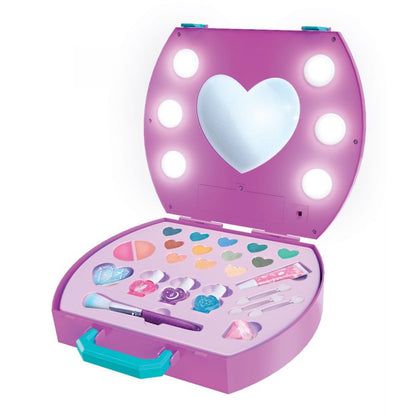 Stylish pink makeup suitcase MAKE IT REAL 2508MIRA
