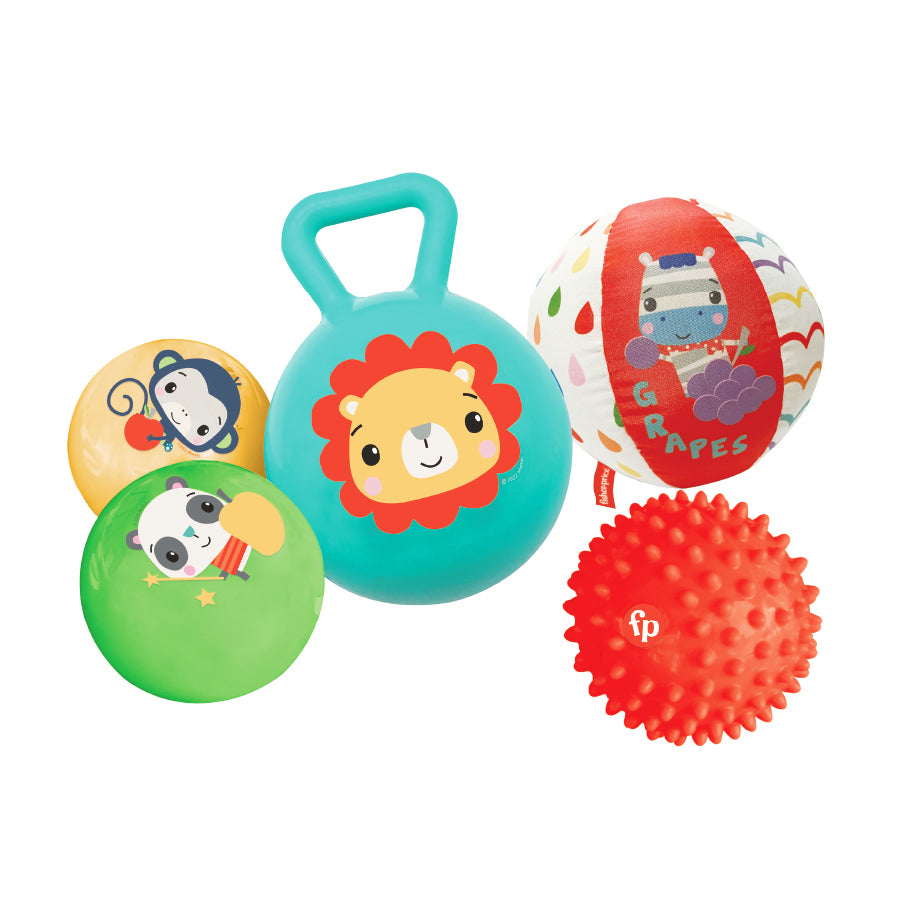 FISHER-PRICE F0906 5-piece soft ball toy set for children