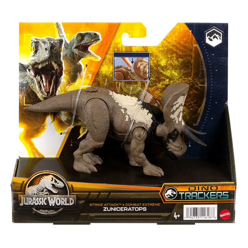 Mô Hình Khủng Long tấn công ZUNICERATOPS JURASSIC WORLD MATTEL HLN63