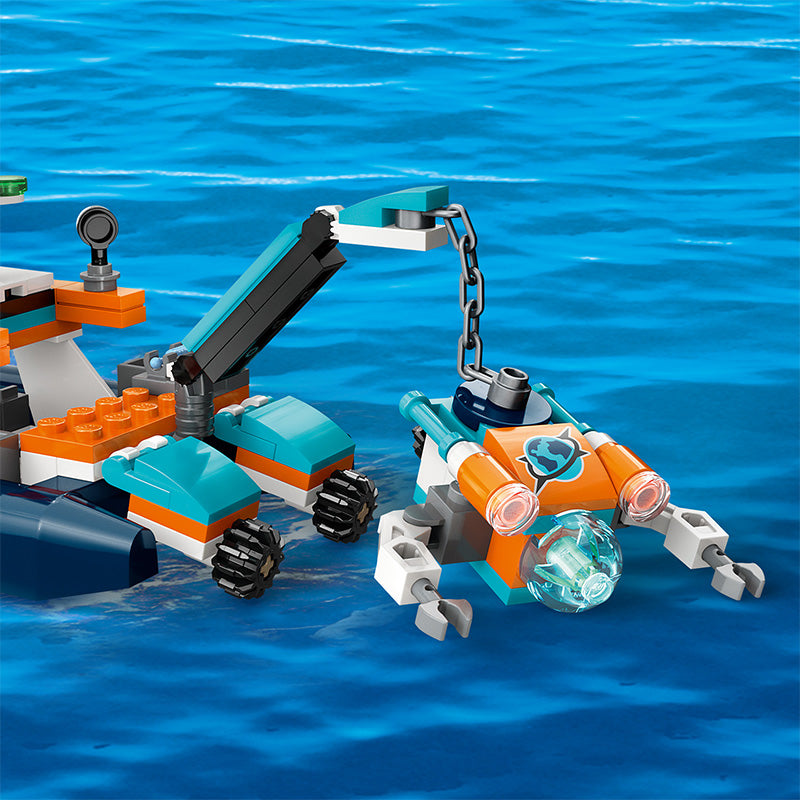LEGO CITY 60377 expedition submersible assembly toy