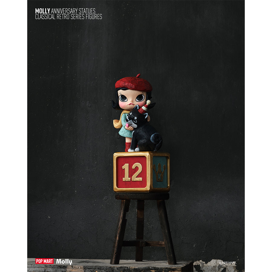 Mô Hình MOLLY Anniversary Statues Classical Retro POP MART 6941848229458