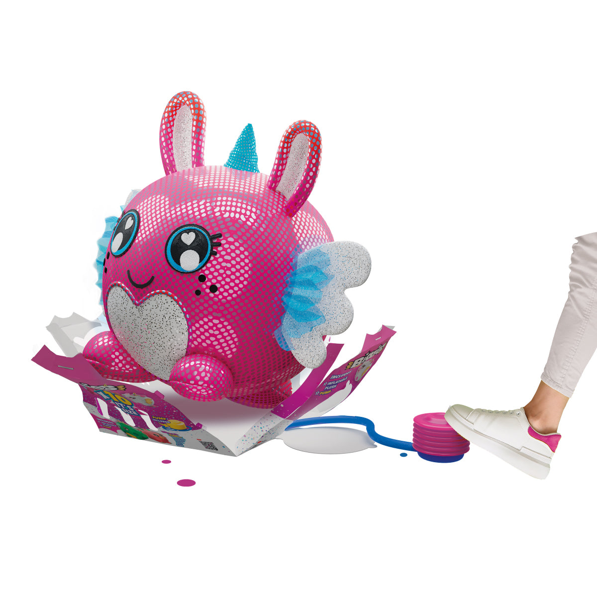 Biggies Cute Pink Rabbit Bubble Pet BIG001-RA