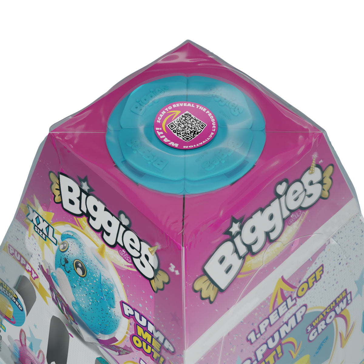 Biggies Cute Pink Rabbit Bubble Pet BIG001-RA