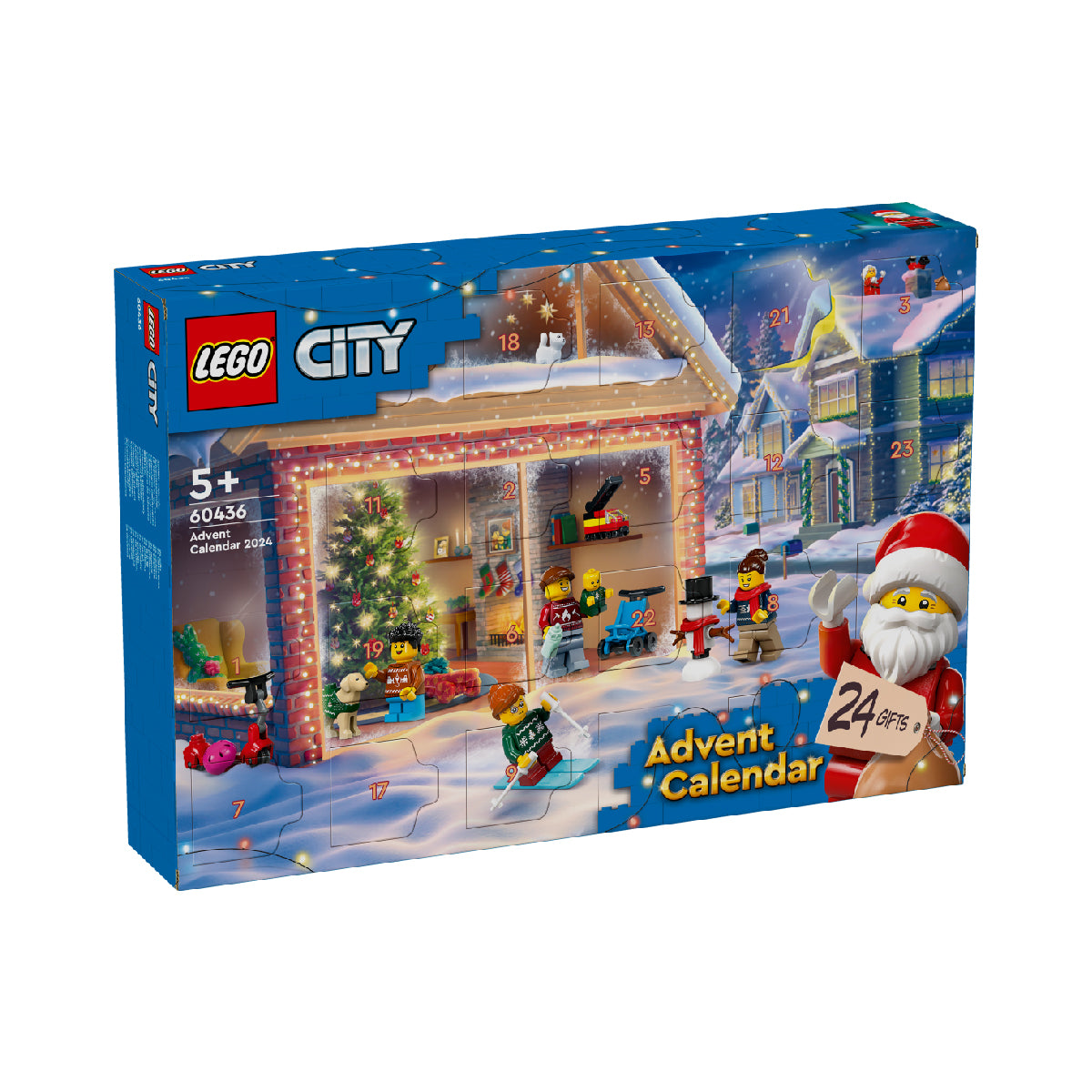 Đồ Chơi Lắp Ráp Lịch Đếm Ngược Giáng Sinh LEGO CITY 60436