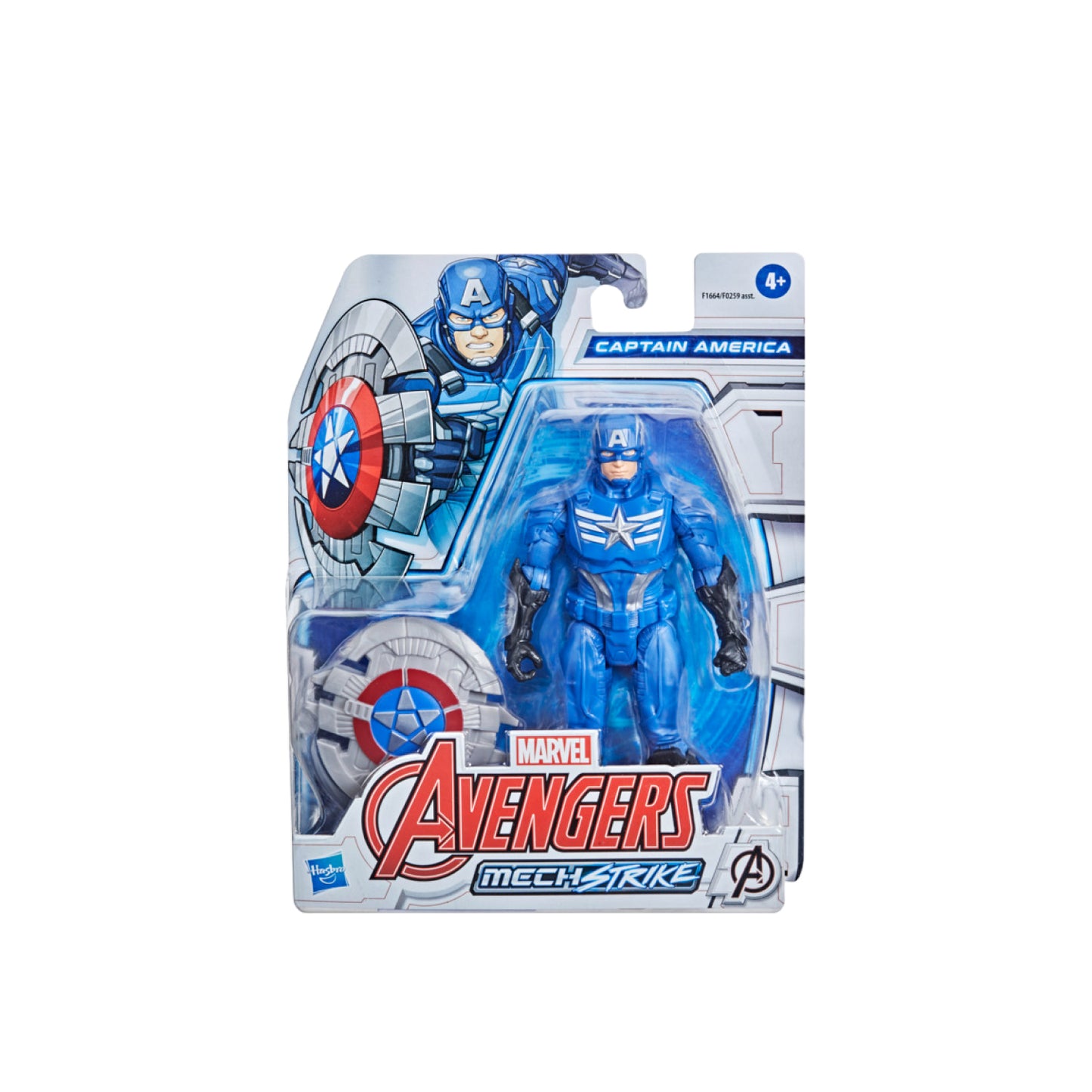 Mô hình Captain dòng Mech Strike 6 inch AVENGERS F1664