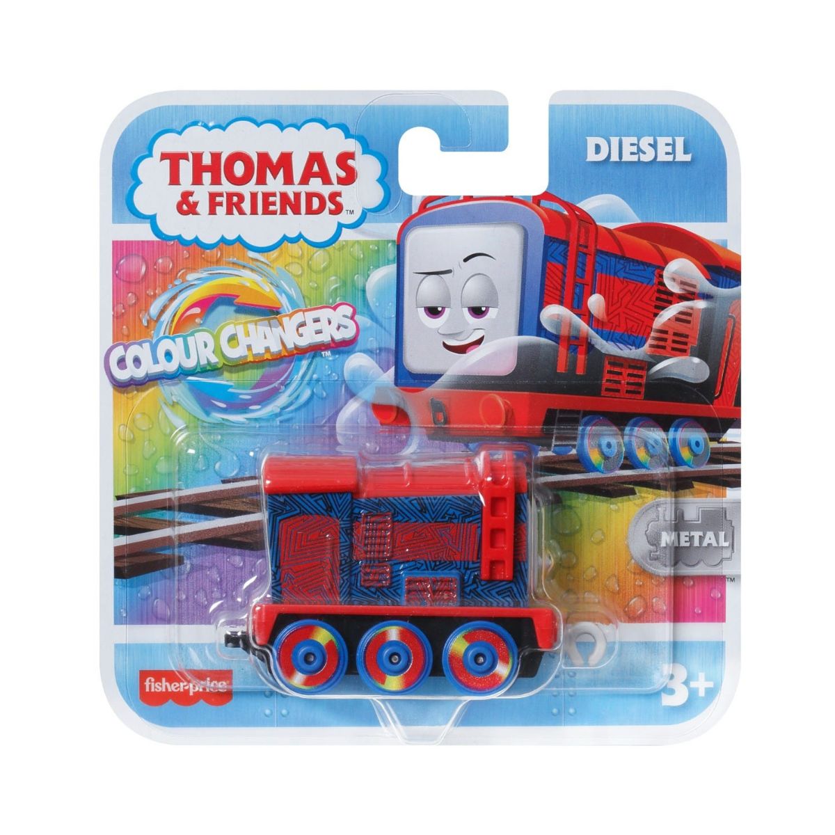 THOMAS FRIEND HMC30 Color Changing Neon Diesel Model