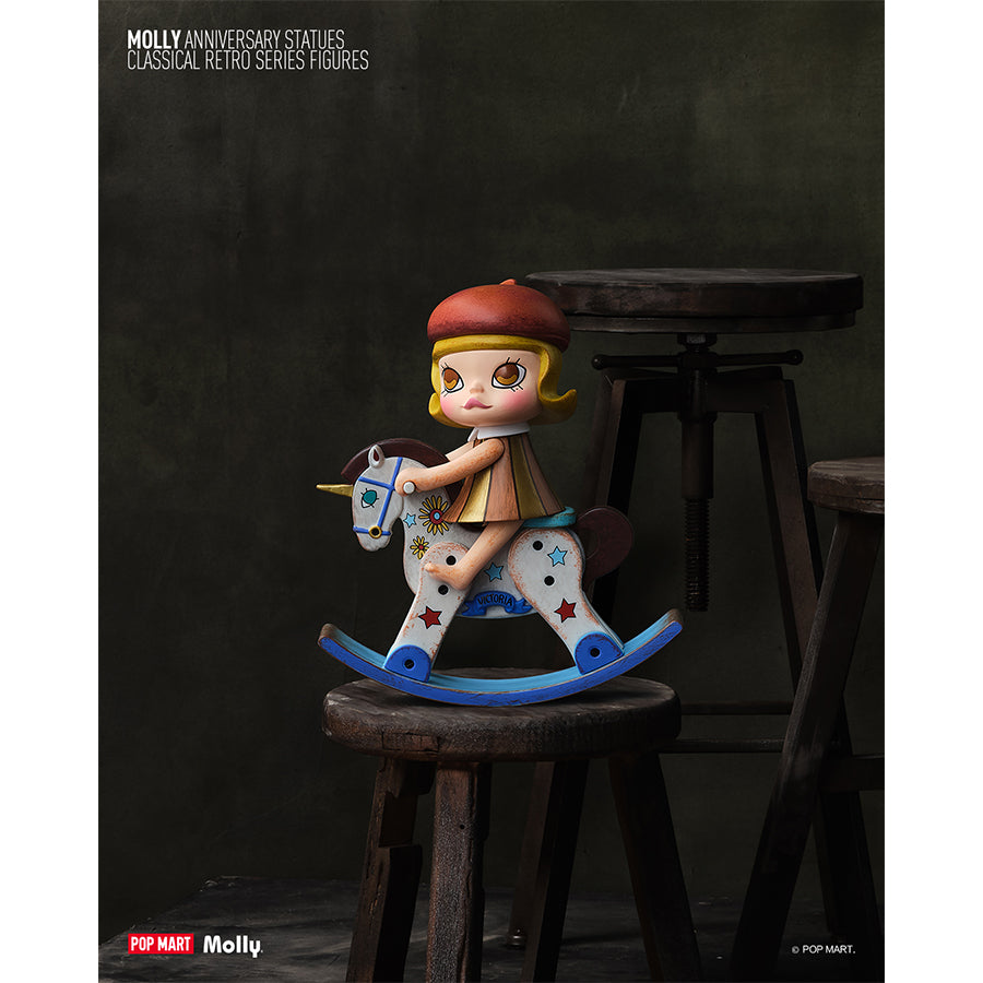 Mô Hình MOLLY Anniversary Statues Classical Retro POP MART 6941848229458