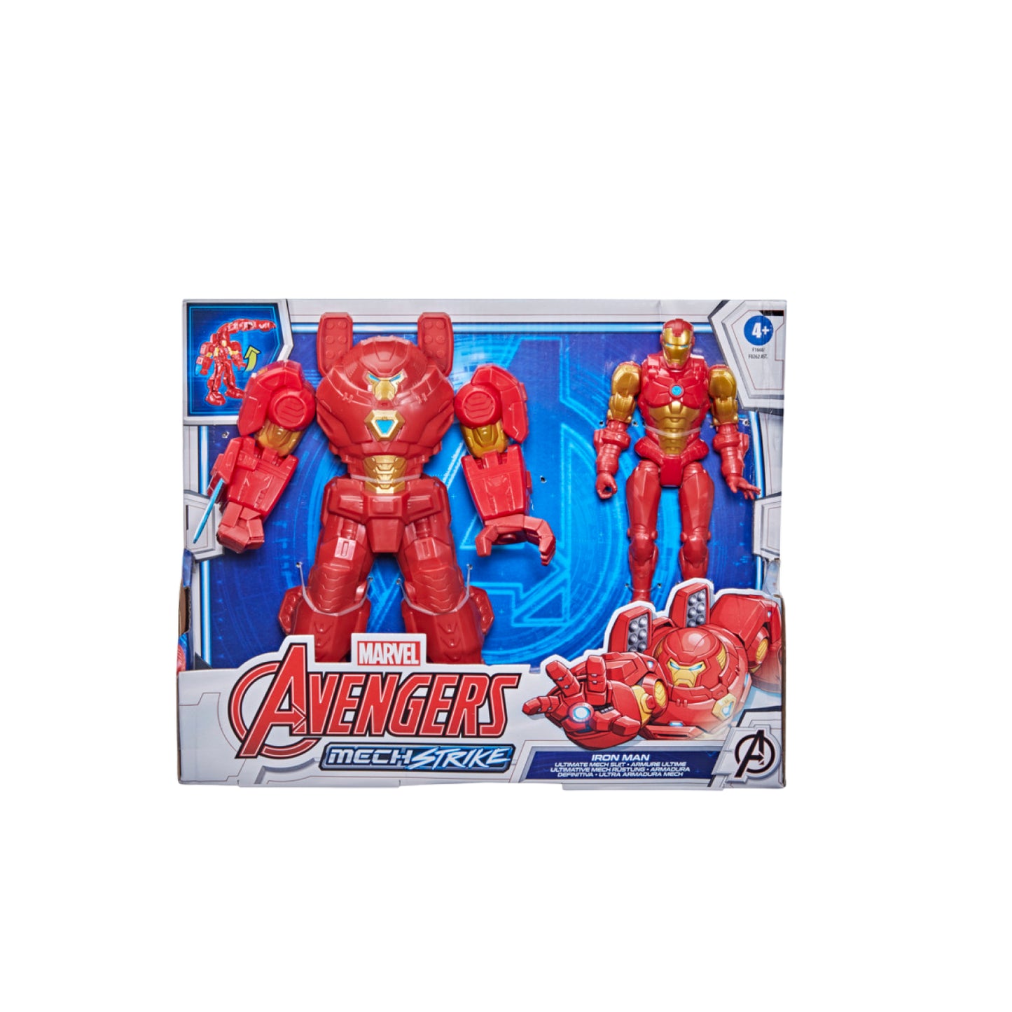 Mô hình Iron Man dòng Mech Strike tối thượng giáp 8 inch AVENGERS F1668