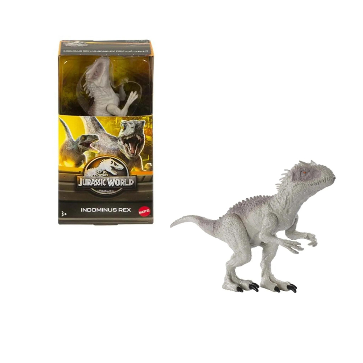 Mô Hình Khủng Long INDOMINUS REX 6 inch Jurassic World Mattel GWT49