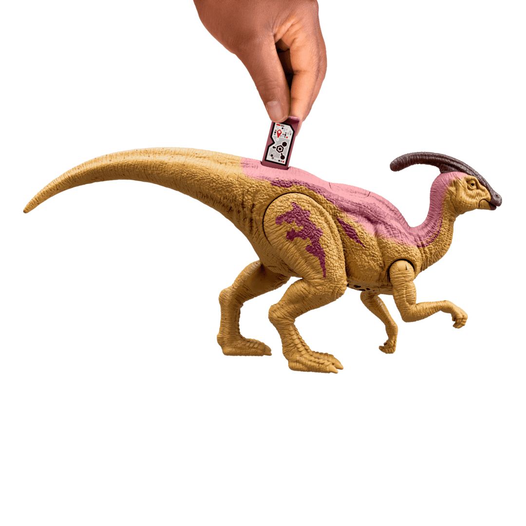 Mô Hình Khủng Long Parasaurolophus Có Âm Thanh Jurassic World Mattel HLP14