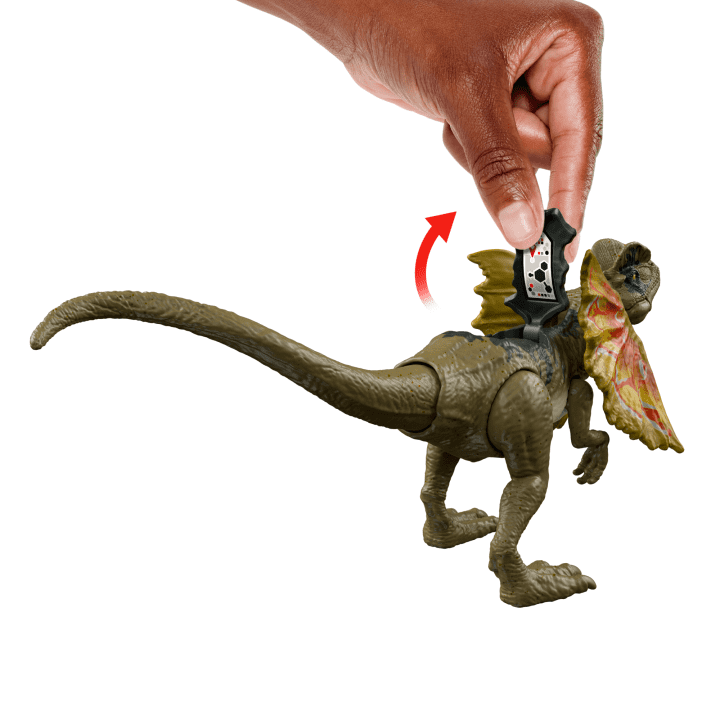 Mô Hình Khủng Long Tấn Công DILOPHOSAURUS Jurassic World Mattel HLN63