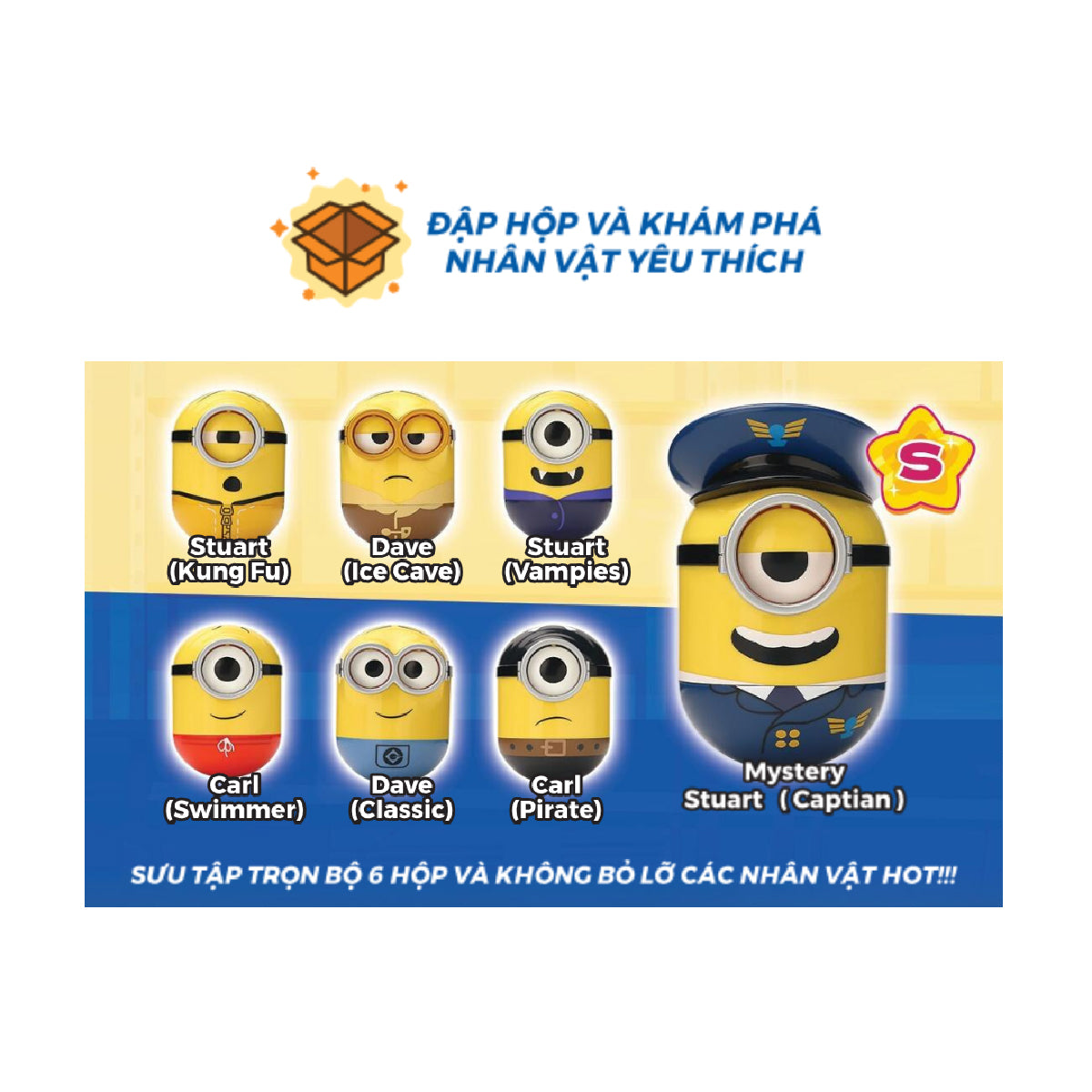 Mô Hình Lật Đật Có Âm Thanh, Giọng Nói Nhân Vật Minions EU360112