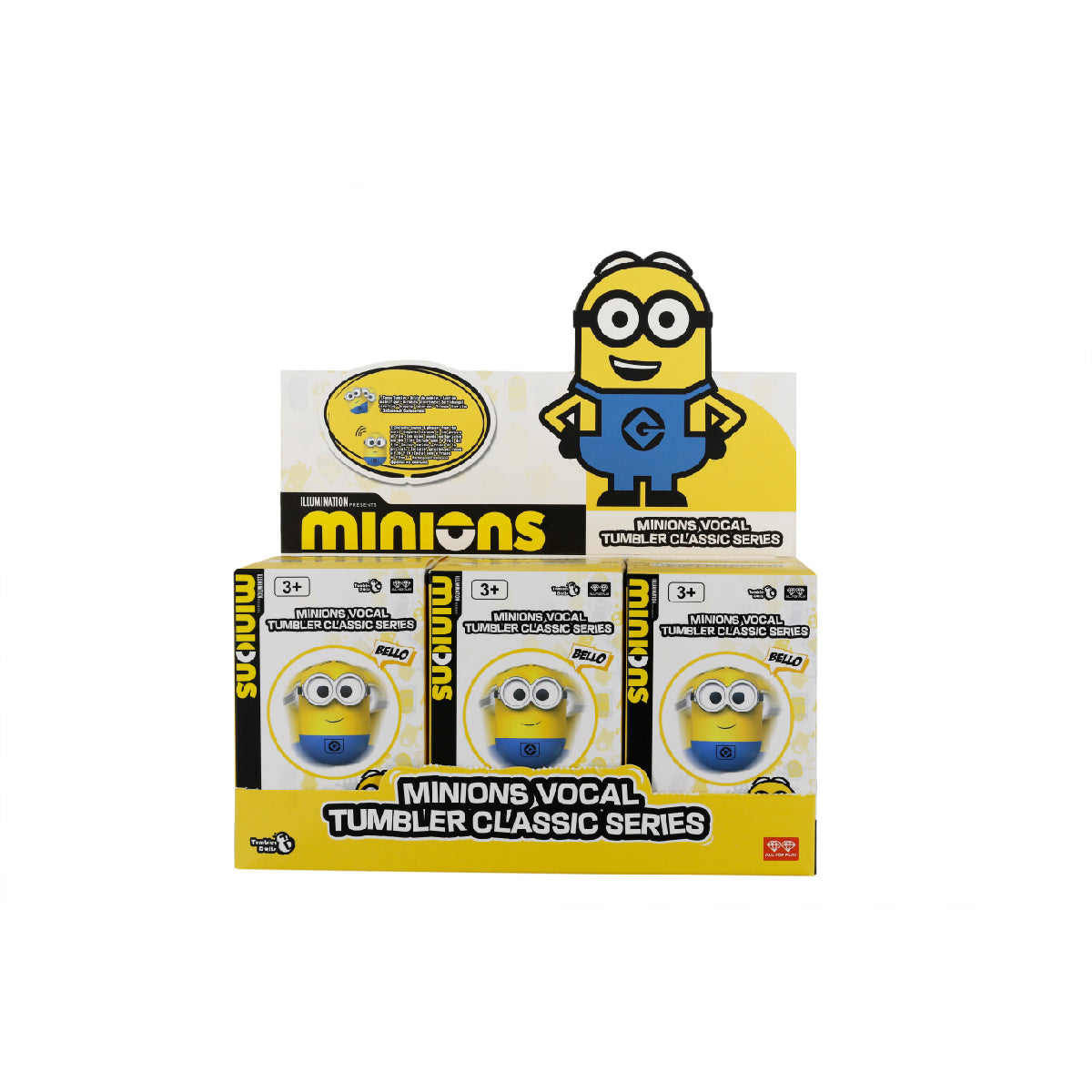 Mô Hình Lật Đật Có Âm Thanh, Giọng Nói Nhân Vật Minions EU360112