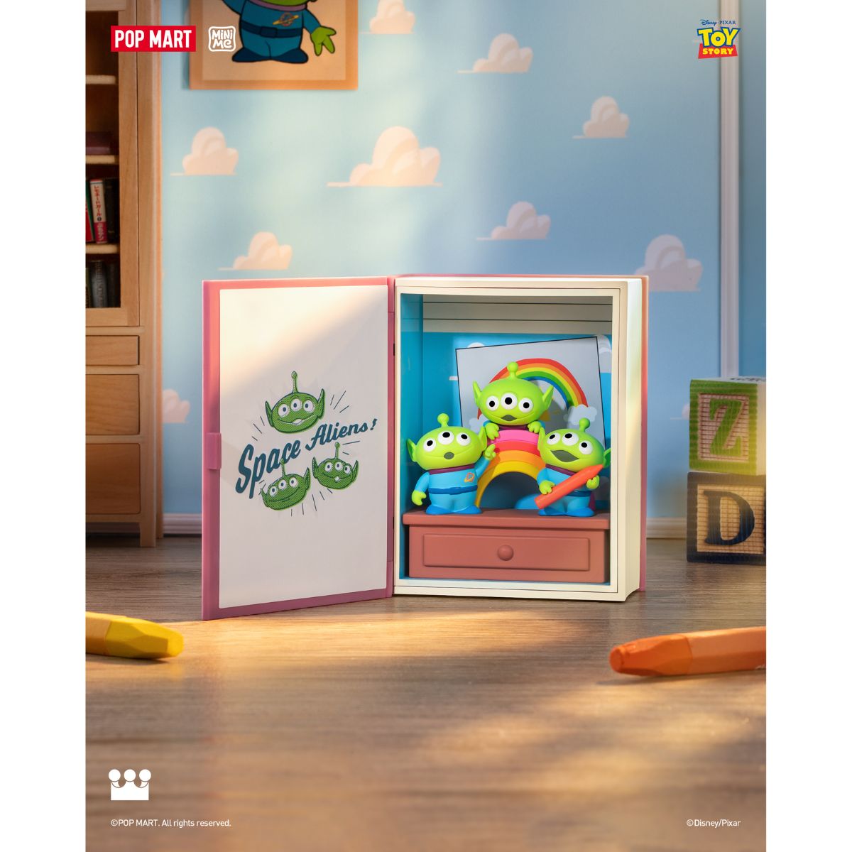 Mô Hình Đồ Chơi POP MART Toy Story: Andy's Room 6941848261960