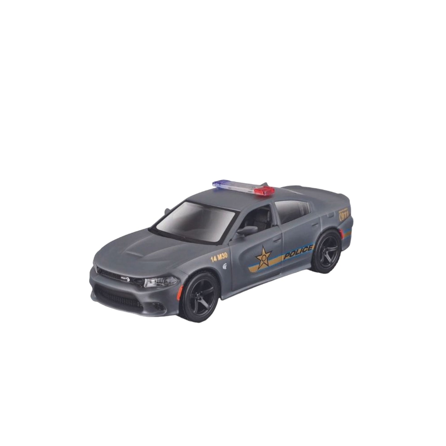 Police car model 2018 Dodge Charger SRT Hellcat MAISTO MT21001