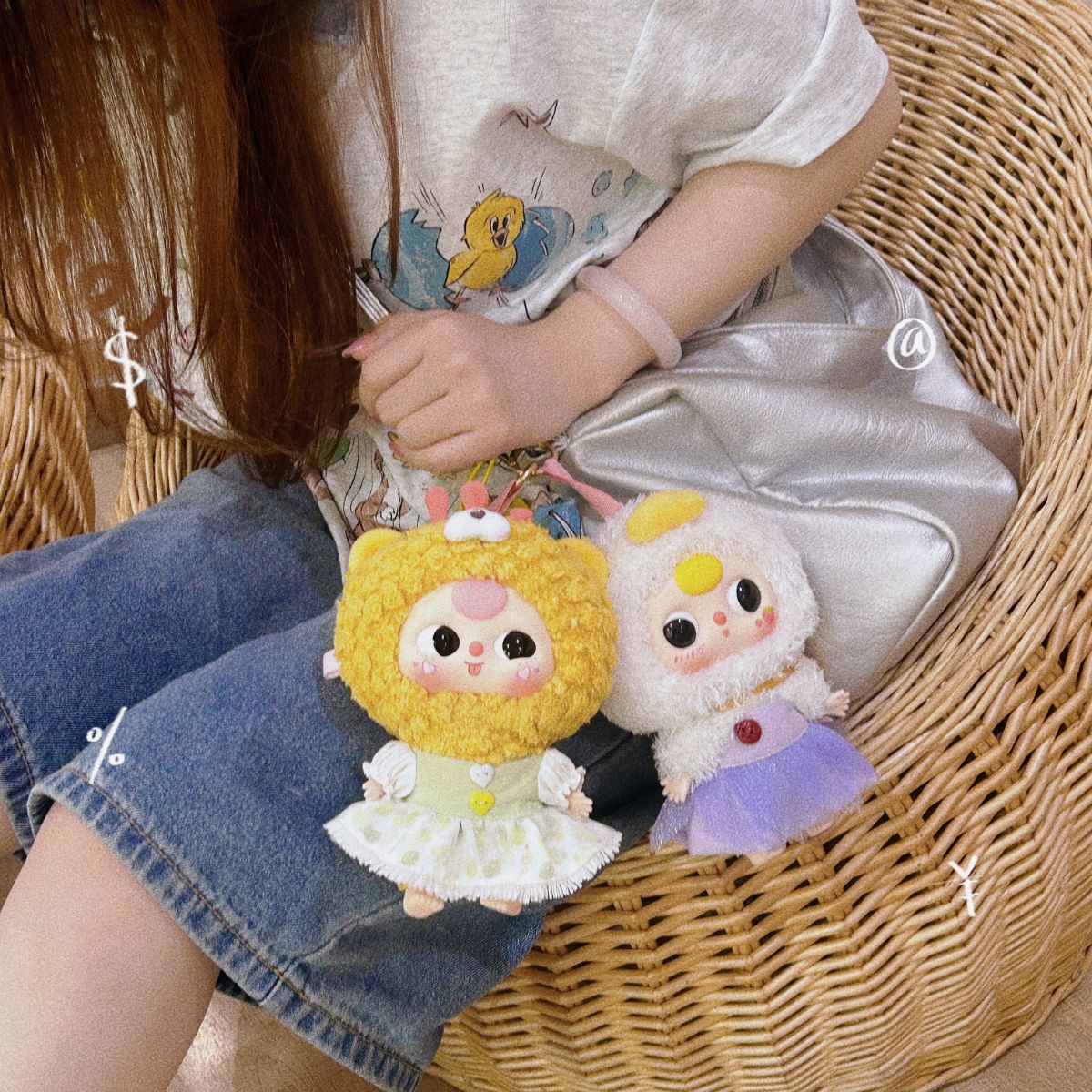 Móc Khoá Nhồi Bông Babythree Fairy Tale Kindergarten PLUSH TOY DPL4300-2