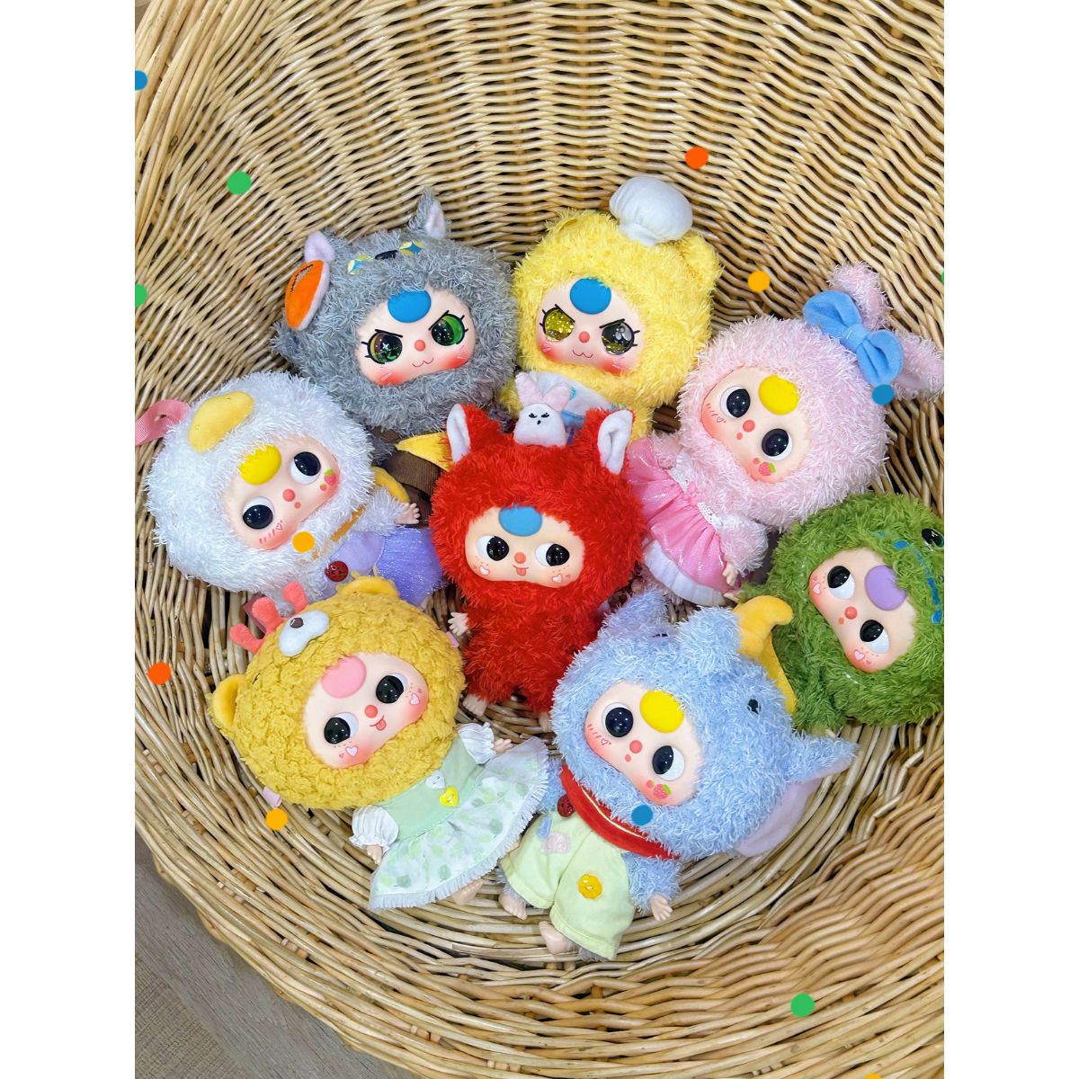 Móc Khoá Nhồi Bông Babythree Fairy Tale Kindergarten PLUSH TOY DPL4300-2