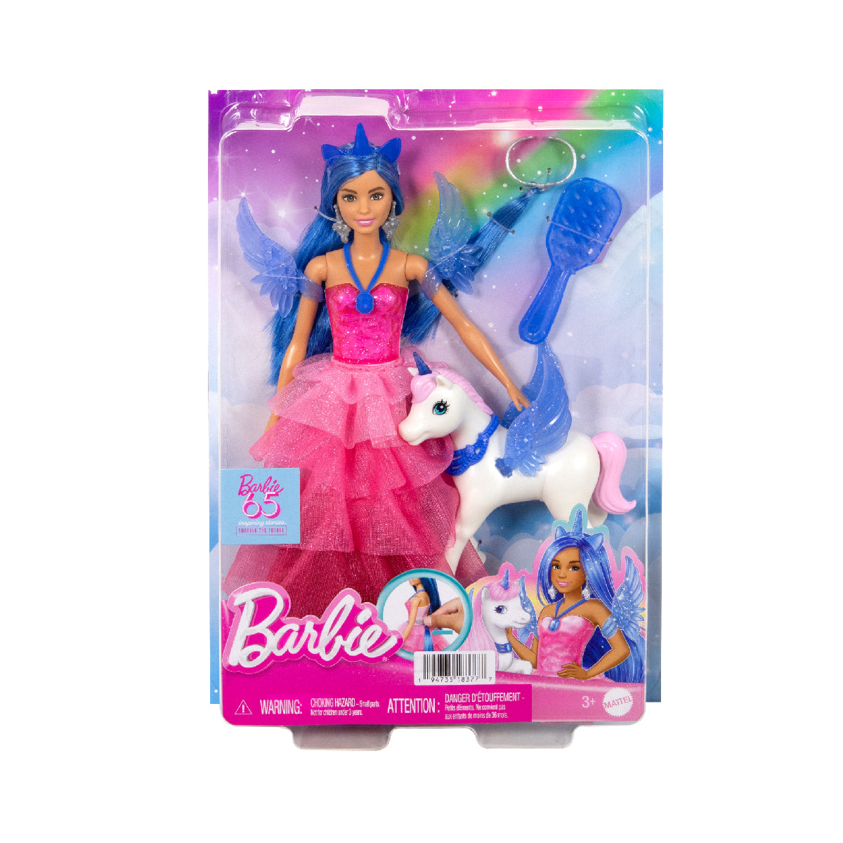 Nàng Tiên Barbie Kỳ Lân Ngọc Bích - Kỉ Niệm 65 Năm Barbie HRR16