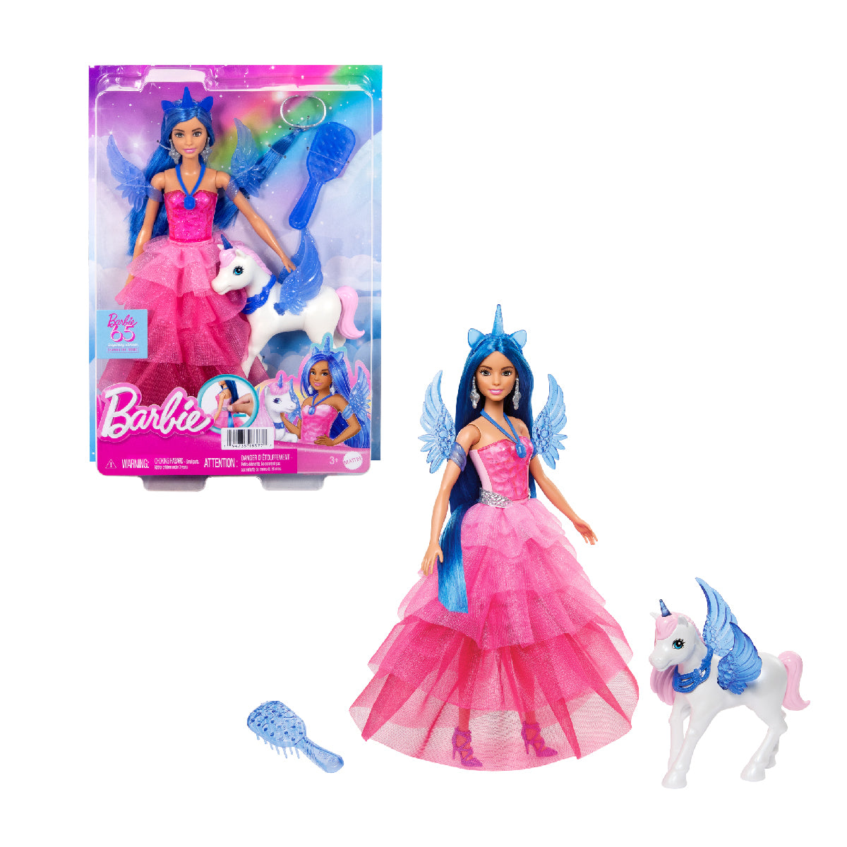 Nàng Tiên Barbie Kỳ Lân Ngọc Bích - Kỉ Niệm 65 Năm Barbie HRR16