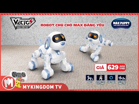 Đồ chơi VECTO | Vui cùng Robot chú chó MAX đáng yêu