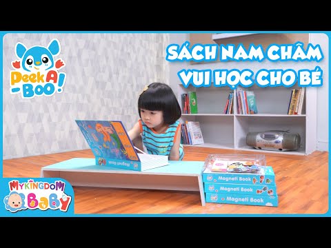 Sách nam châm vui học cho bé | ĐỒ CHƠI PEEKABOO