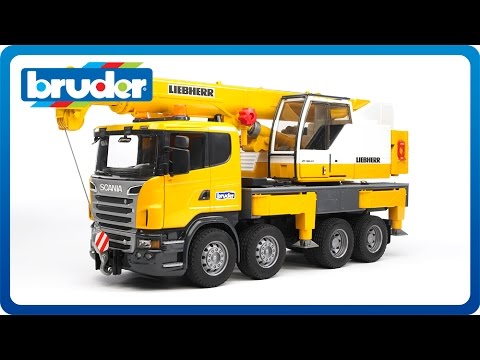 Bruder Toys SCANIA Liebherr Crane Truck #03570