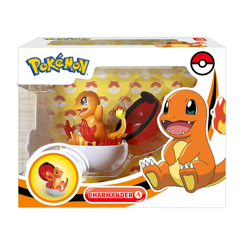 Đồ Chơi Quả Cầu Pokemon Tự Động Biến hình: Charmander POKEMON TOYS ZC8937E