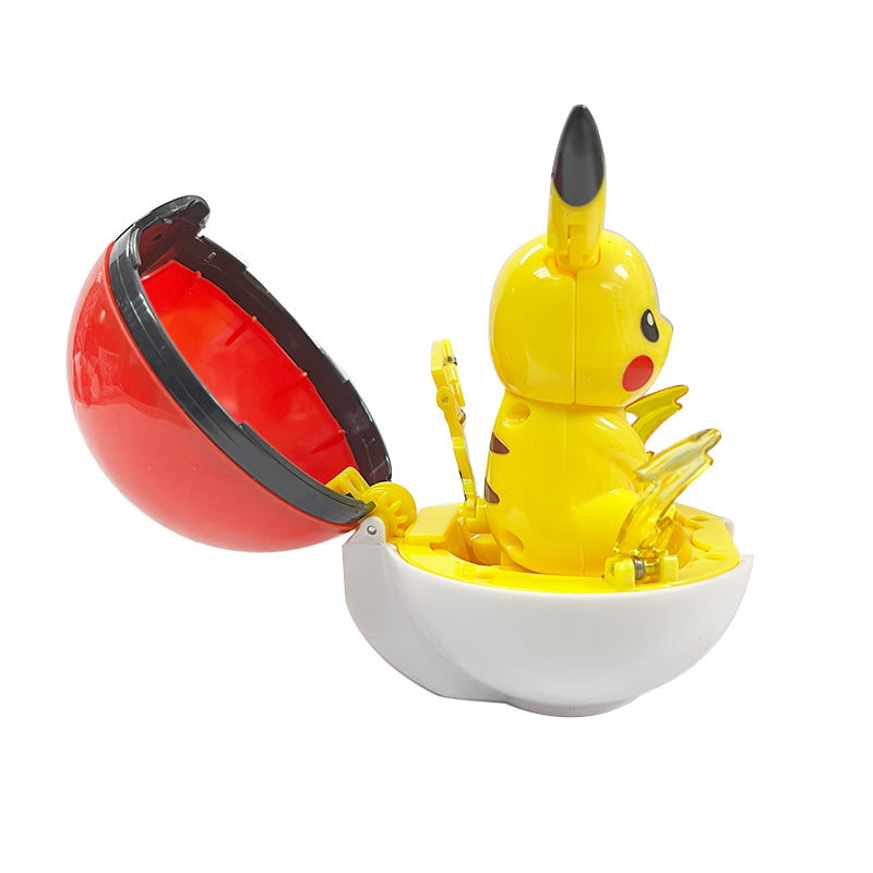 Đồ Chơi Quả Cầu Pokemon Tự Động Biến hình: Pikachu POKEMON TOYS ZC8936E