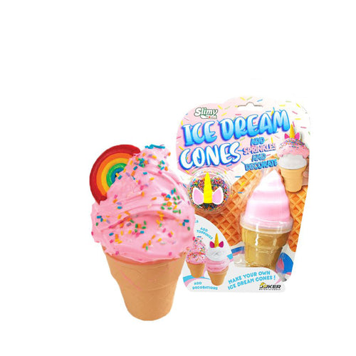 Slimy sweet ice cream cone_rainbow SLIMY 33919