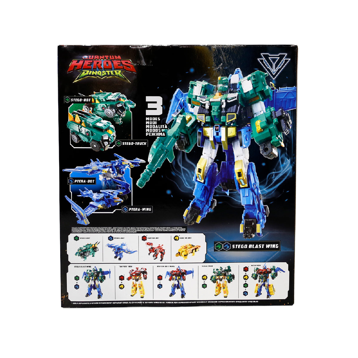 Siêu Robot Biến Hình Kết Hợp Stego Blast Wing Bầu Trời DINOSTER EU580802