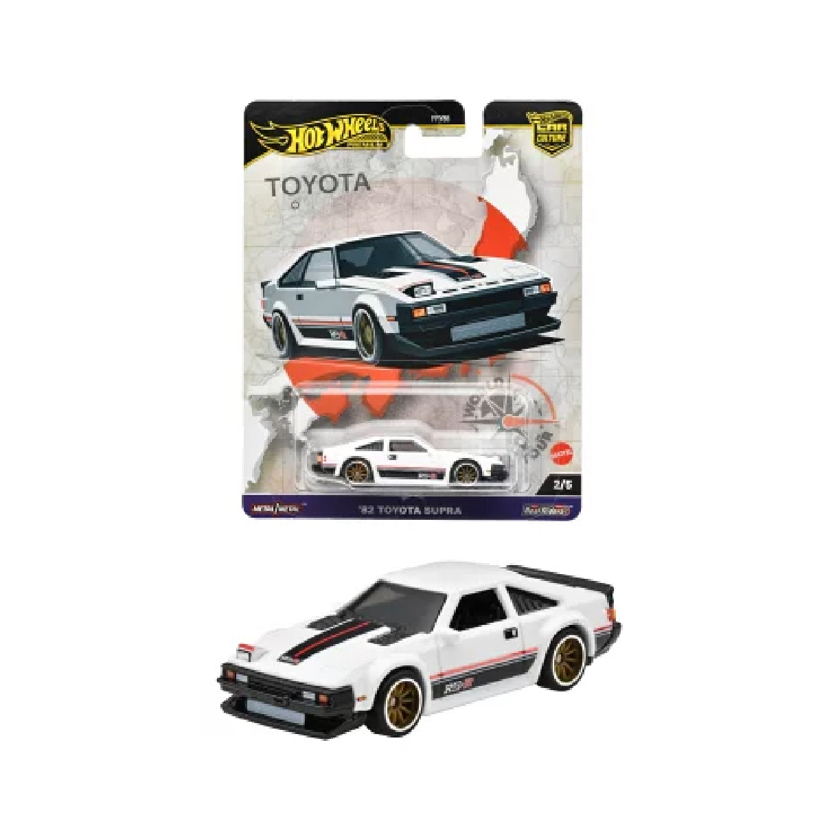 Đồ Chơi Siêu Xe Sang Trọng 82 TOYOTA SUPRA Hot Wheels FPY86