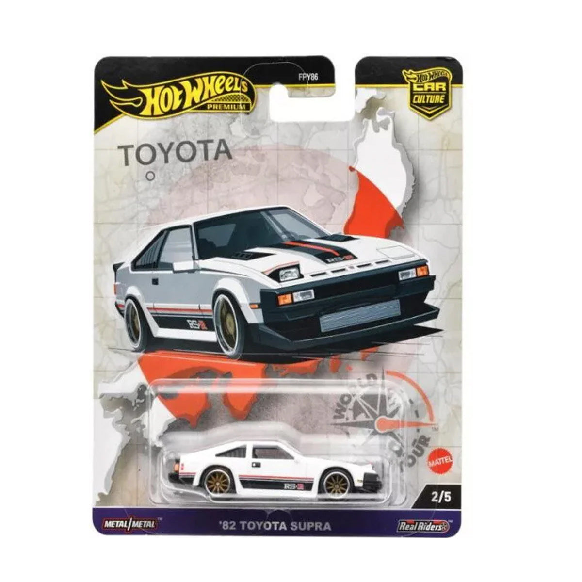 Đồ Chơi Siêu Xe Sang Trọng 82 TOYOTA SUPRA Hot Wheels FPY86