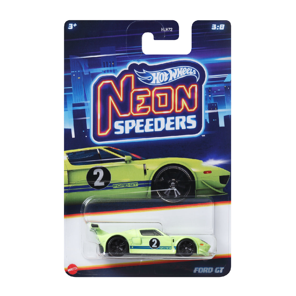 Siêu Xe Neon Speeders FORD GT Hot Wheels HLH72