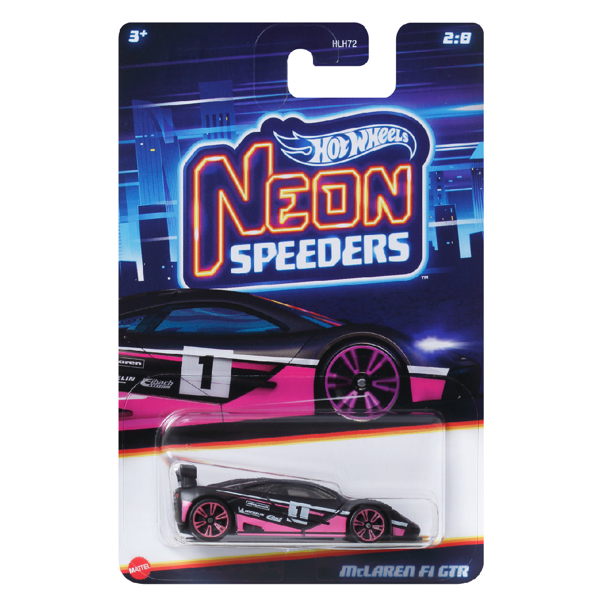 Siêu Xe Neon Speeders - MCLAREN F1 GTR Hot Wheels HLH72